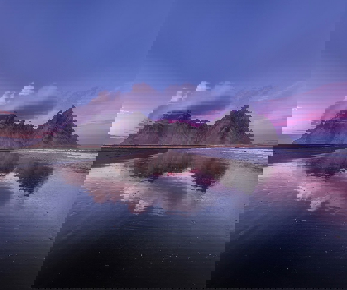 Mountains Near The Ocean