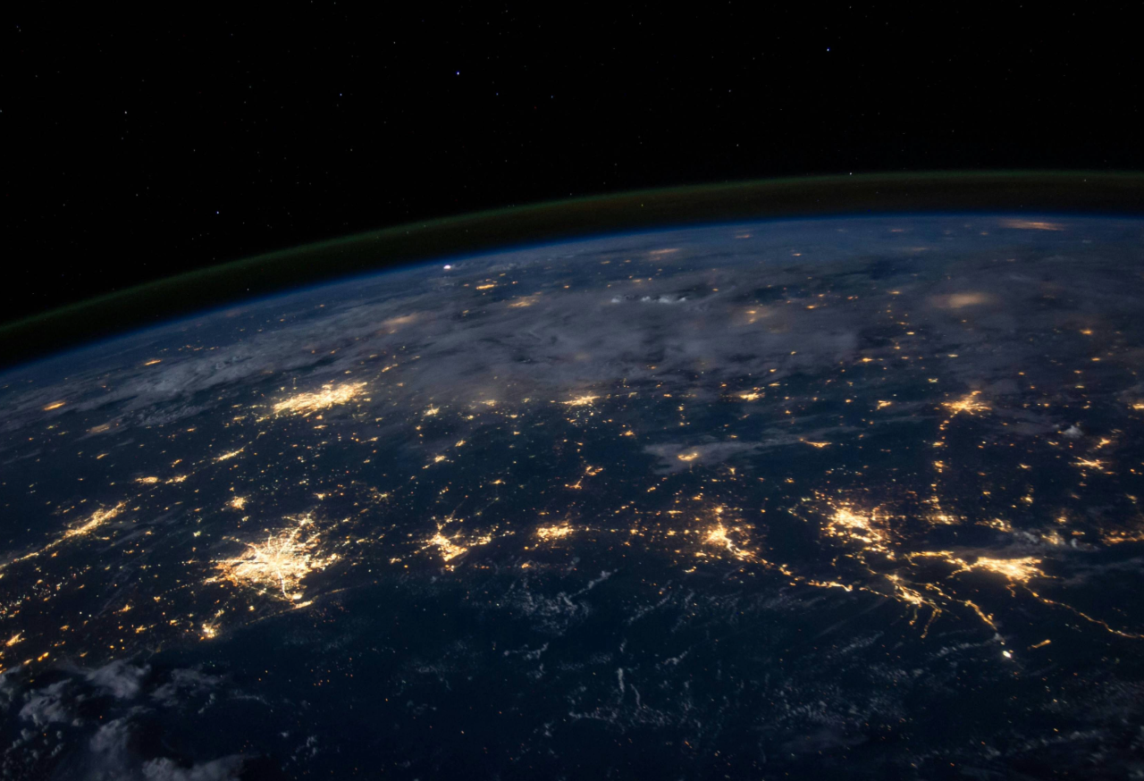 Earth seen from space