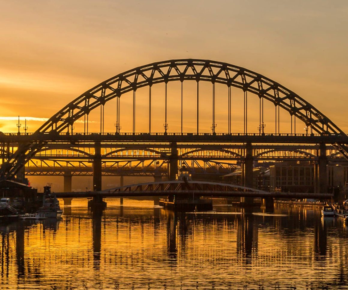 Bridge over a river