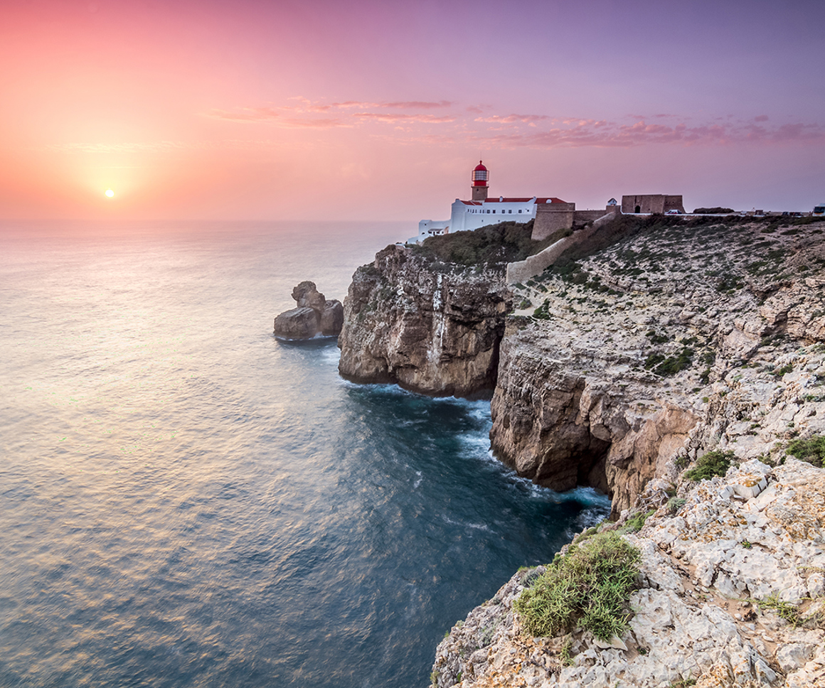 Lighthouse on a clifftop