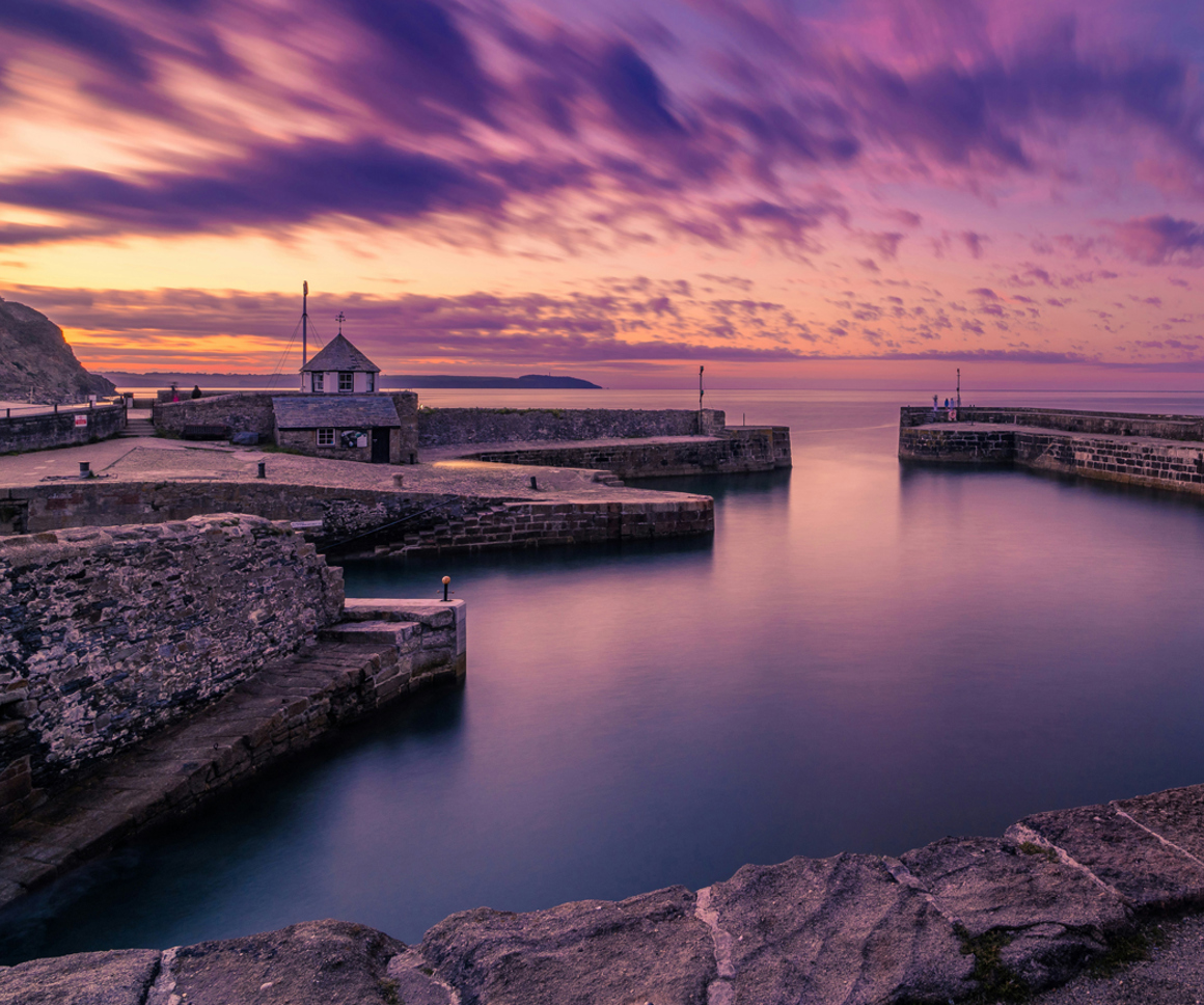 Harbour with calm sea